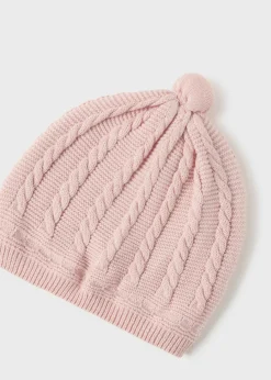 Mayoral Newborn Knit Hat Set