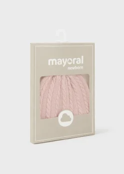 Mayoral Newborn Knit Hat Set