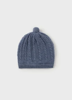 BOY Mayoral Newborn Knit Hat Set