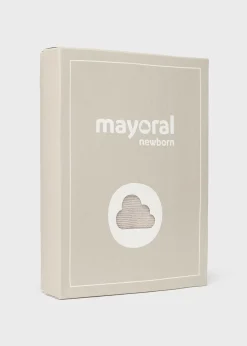 BOY Mayoral Newborn Knit One-Piece