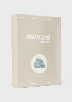 BOY Mayoral Newborn Knit One-Piece