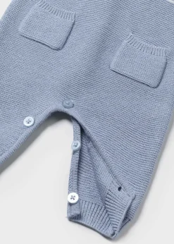 BOY Mayoral Newborn Knit One-Piece