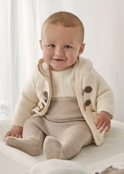 BOY Mayoral Newborn Lined Cardigan
