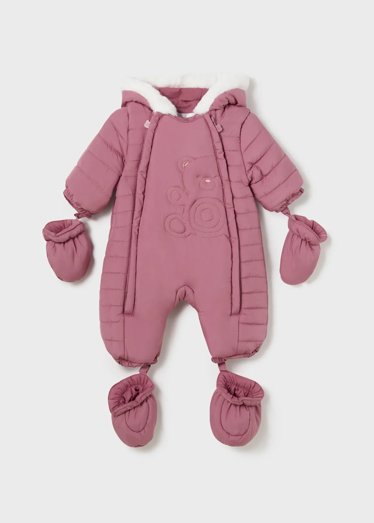 Mayoral Newborn Microfiber Snowsuit