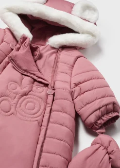Mayoral Newborn Microfiber Snowsuit