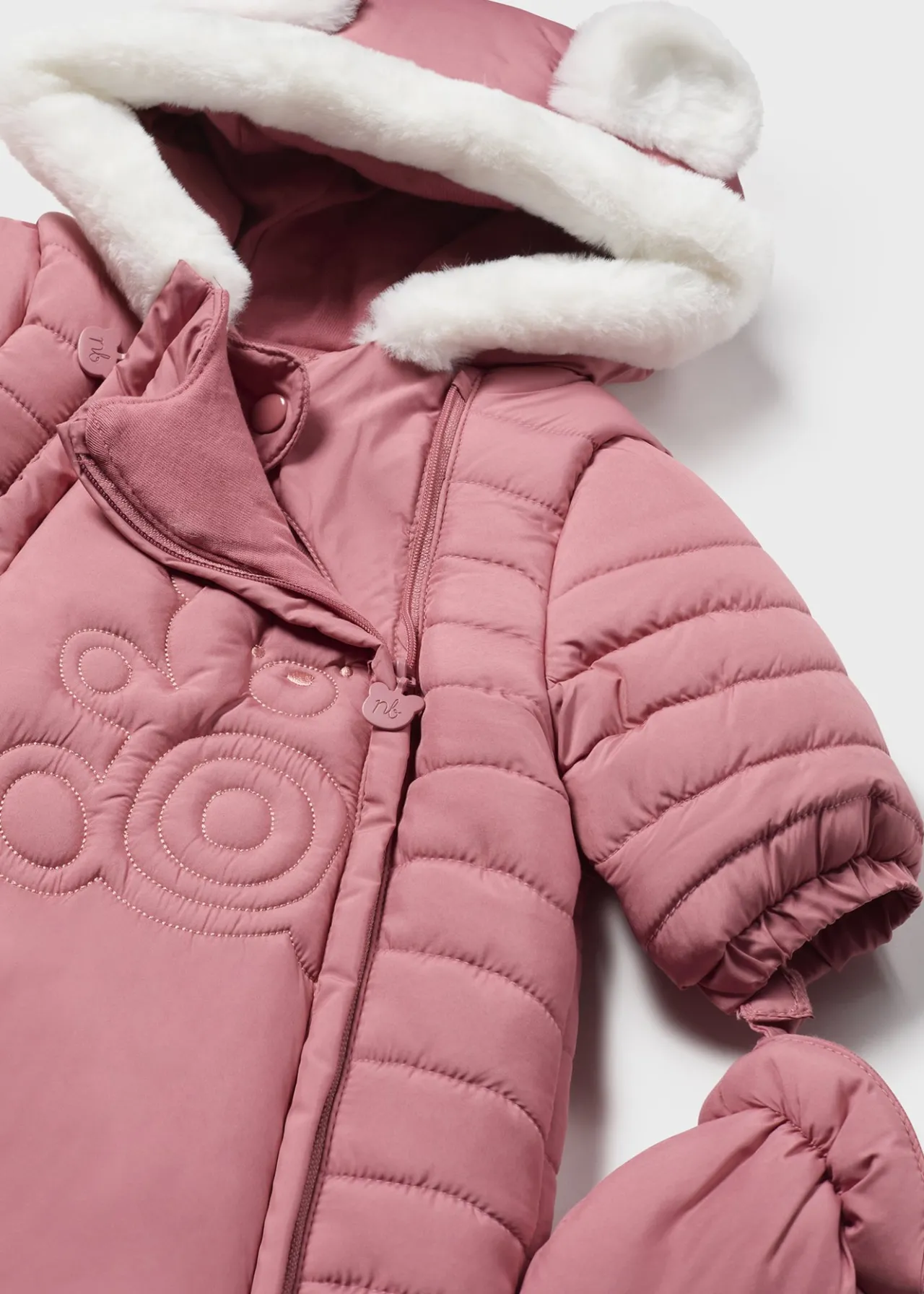 Mayoral Newborn Microfiber Snowsuit
