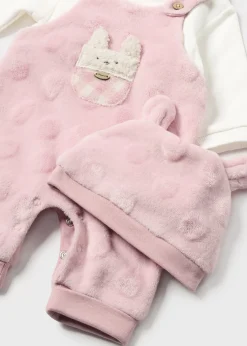 Mayoral Newborn One-Piece and Hat with Ears