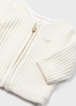 BOY Mayoral Newborn One-Piece and Jacket Set