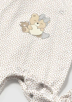 Mayoral Newborn One-Piece with Bear