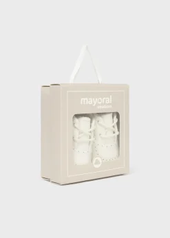 Mayoral Newborn Openwork Shoes