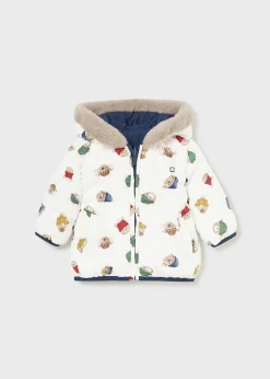 BOY Mayoral Newborn Reversible Jacket