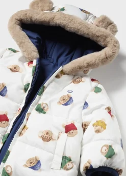 BOY Mayoral Newborn Reversible Jacket