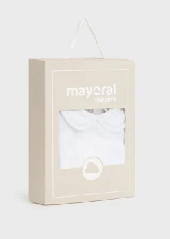 Mayoral Newborn Ruffle Collar Bodysuit