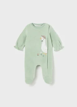 Mayoral Newborn Set of 2 Animal One-Piece