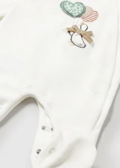 Mayoral Newborn Set of 2 Animal One-Piece