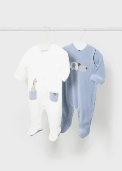 BOY Mayoral Newborn Set of 2 One-Piece