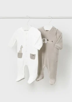 BOY Mayoral Newborn Set of 2 One-Piece