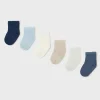 BOY Mayoral Newborn Set of 6 Socks