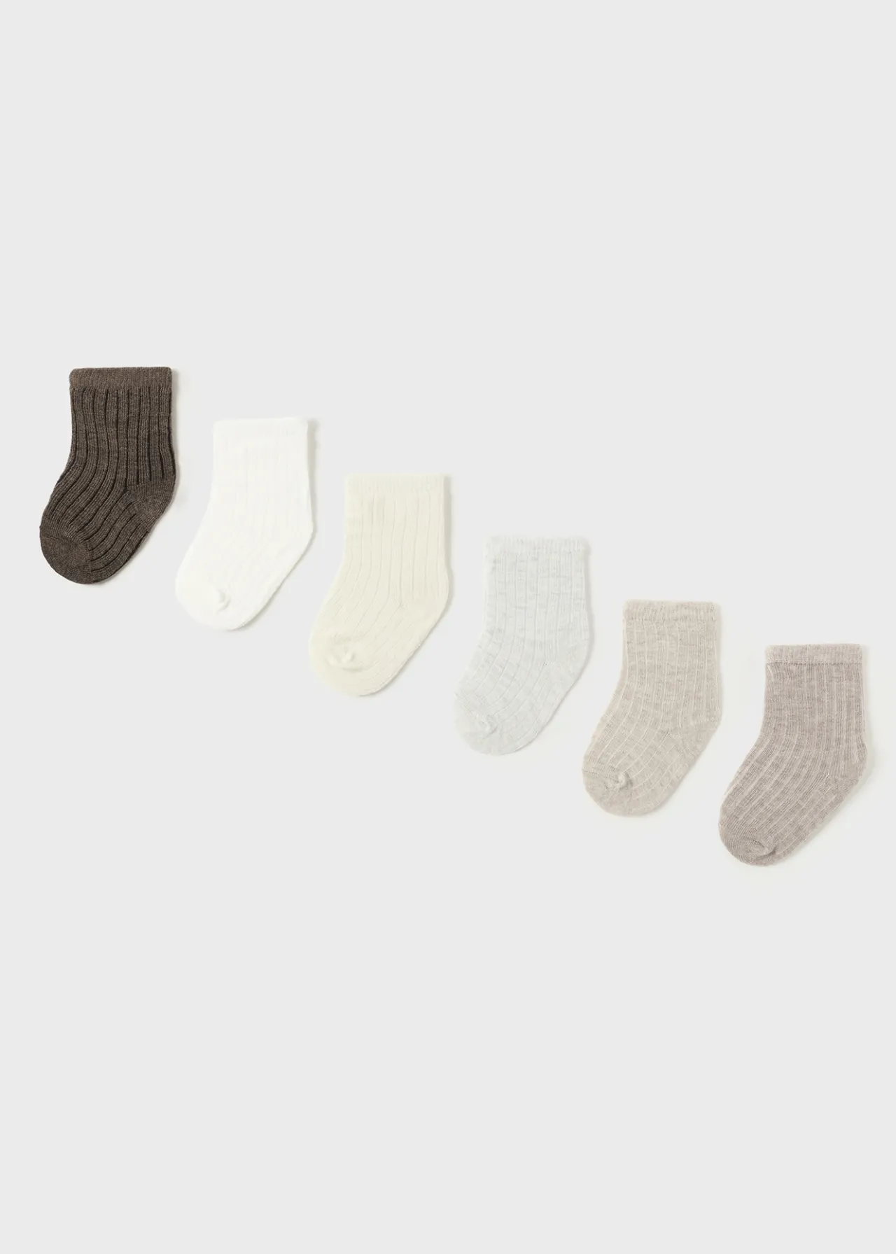 BOY Mayoral Newborn Set of 6 Socks