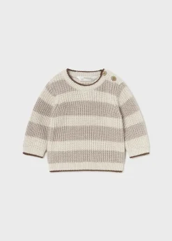 BOY Mayoral Newborn Striped Sweater