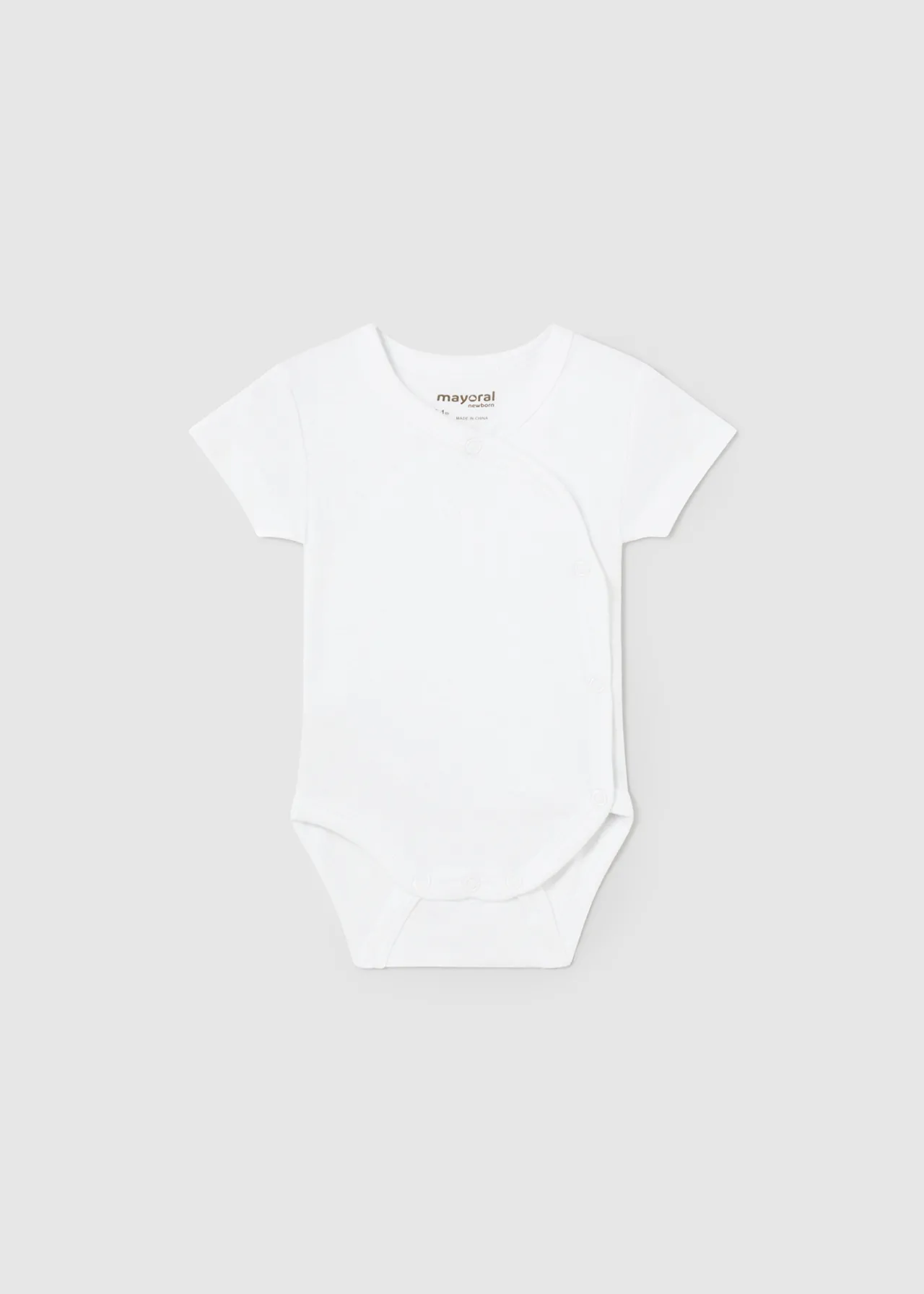 BOY Mayoral Newborn Unisex Short Sleeved Bodysuit