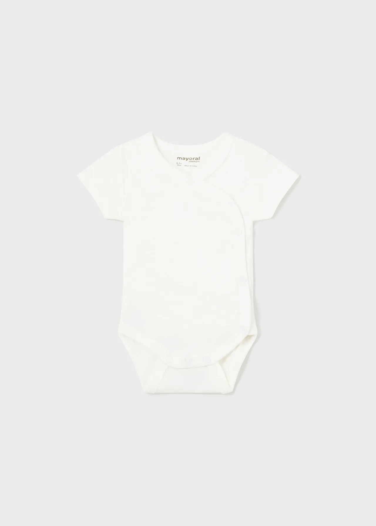 BOY Mayoral Newborn Unisex Short Sleeved Bodysuit