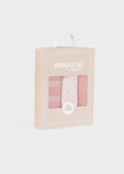 Mayoral 3-piece set gauze Better Cotton baby