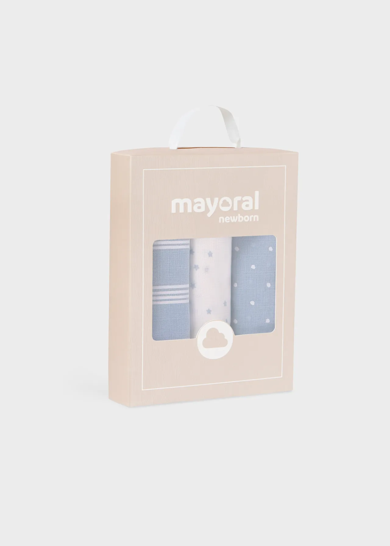 Mayoral 3-piece set gauze Better Cotton baby