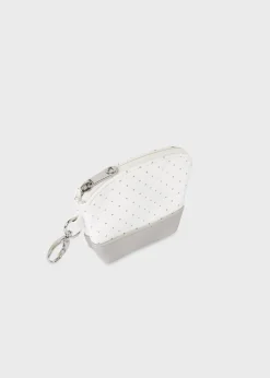 Mayoral Polka Dot Diaper Bag with Matching Pacifier Case