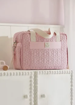 Mayoral Quilted Diaper Bag with Accessories