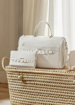 Mayoral Ruffled Diaper Bag