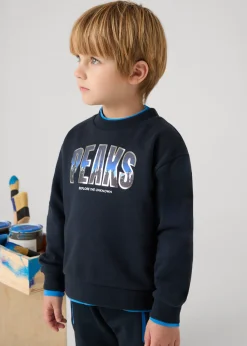 BOY Mayoral Sweatshirt mountain letters boys