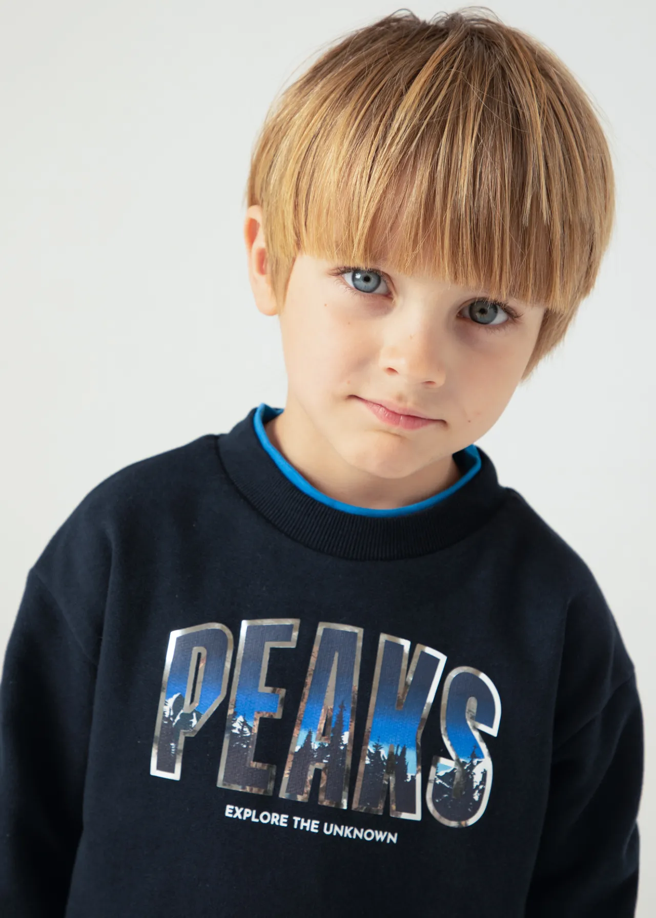 BOY Mayoral Sweatshirt mountain letters boys