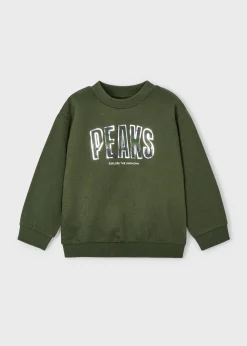 BOY Mayoral Sweatshirt mountain letters boys