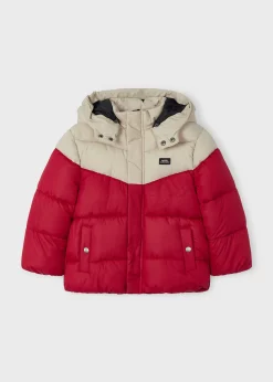 BOY Mayoral Two-colored puffer jacket boys