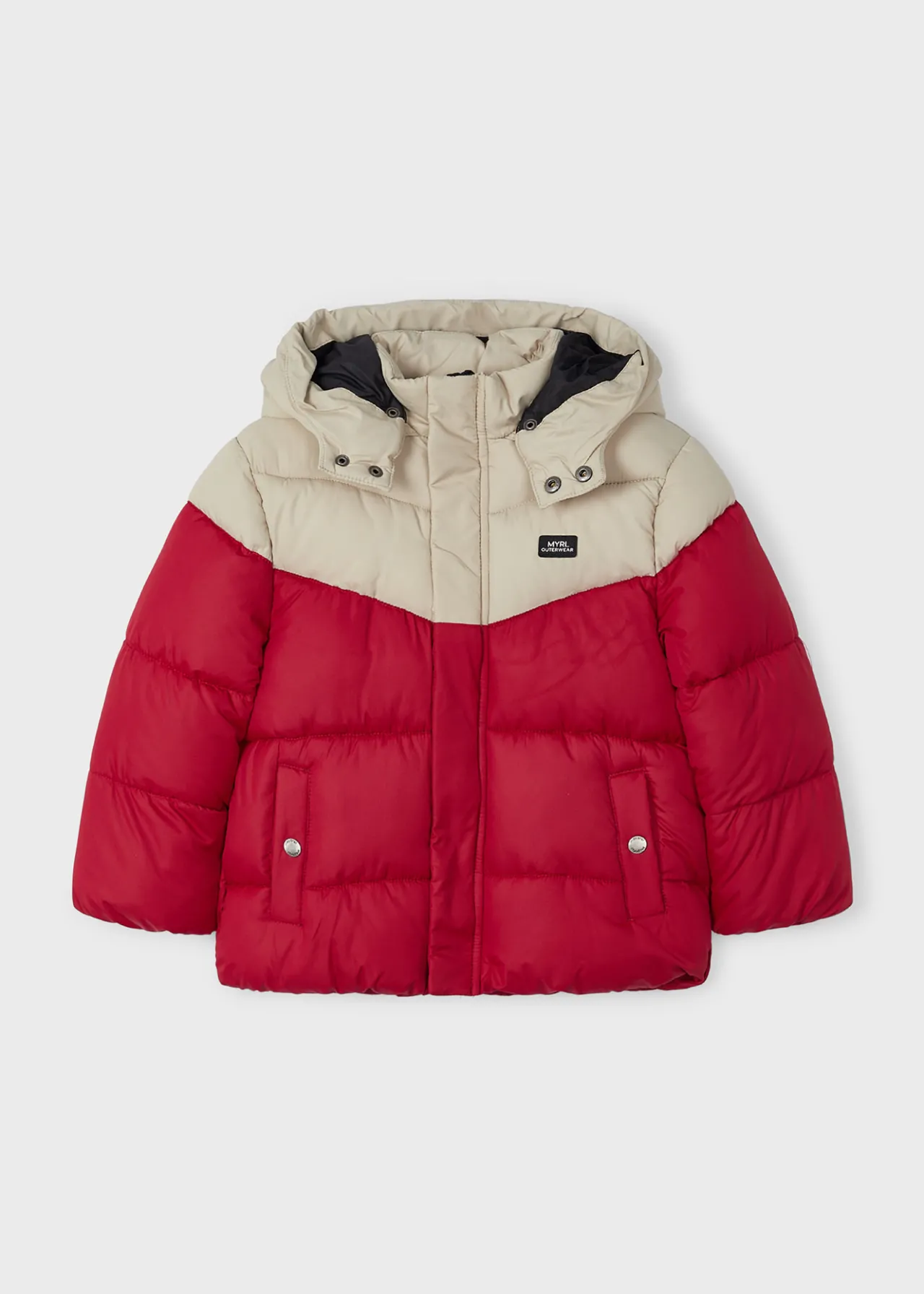 BOY Mayoral Two-colored puffer jacket boys