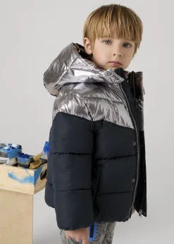 BOY Mayoral Two-colored puffer jacket boys