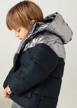 BOY Mayoral Two-colored puffer jacket boys