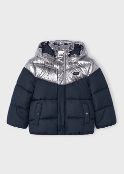 BOY Mayoral Two-colored puffer jacket boys