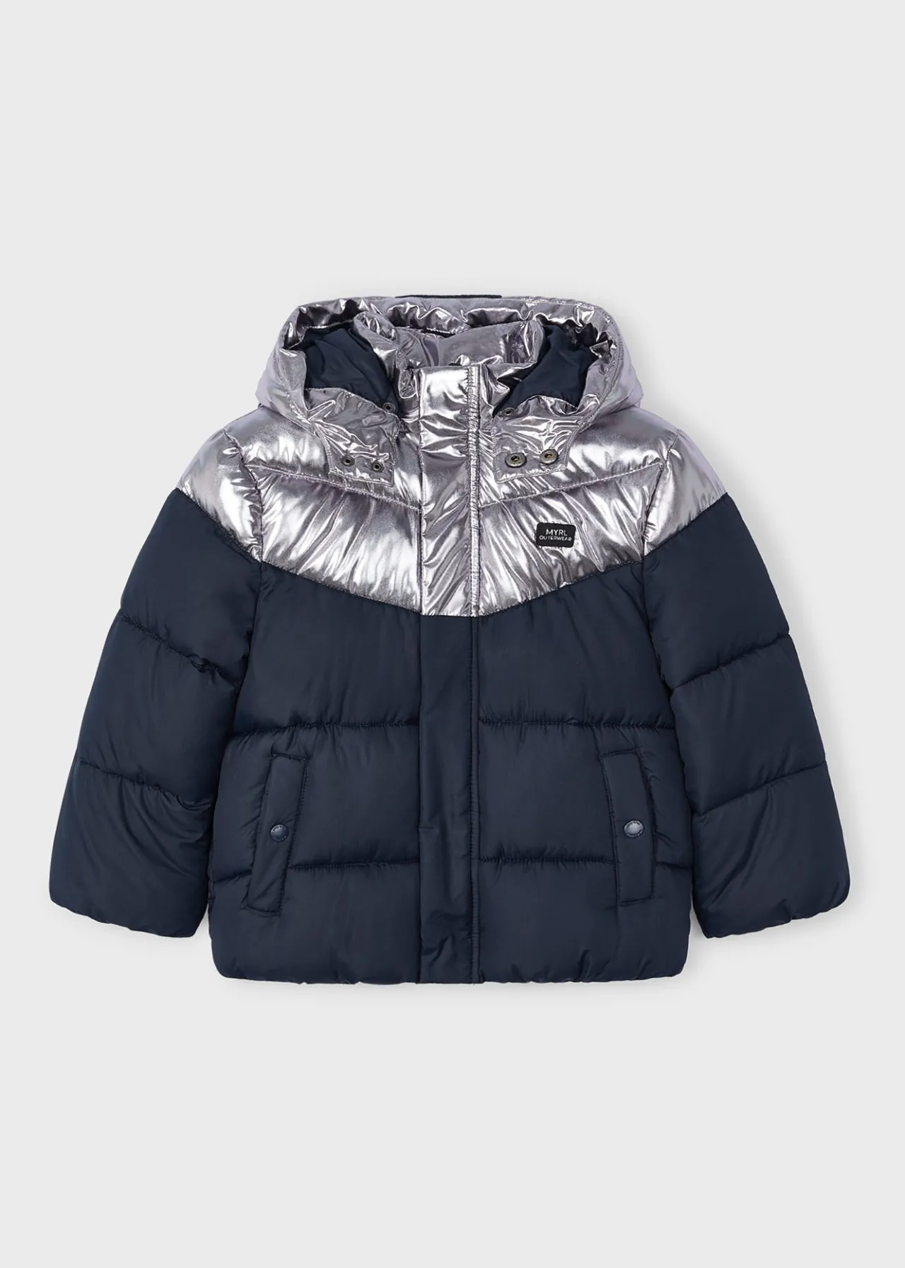BOY Mayoral Two-colored puffer jacket boys