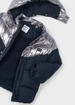 BOY Mayoral Two-colored puffer jacket boys