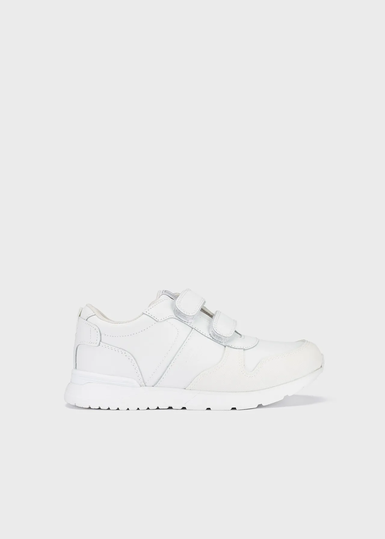 BOY Mayoral Velcro straps leather sneakers