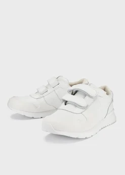 BOY Mayoral Velcro straps leather sneakers