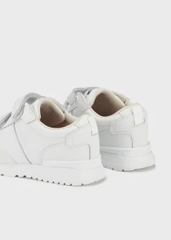 BOY Mayoral Velcro straps leather sneakers