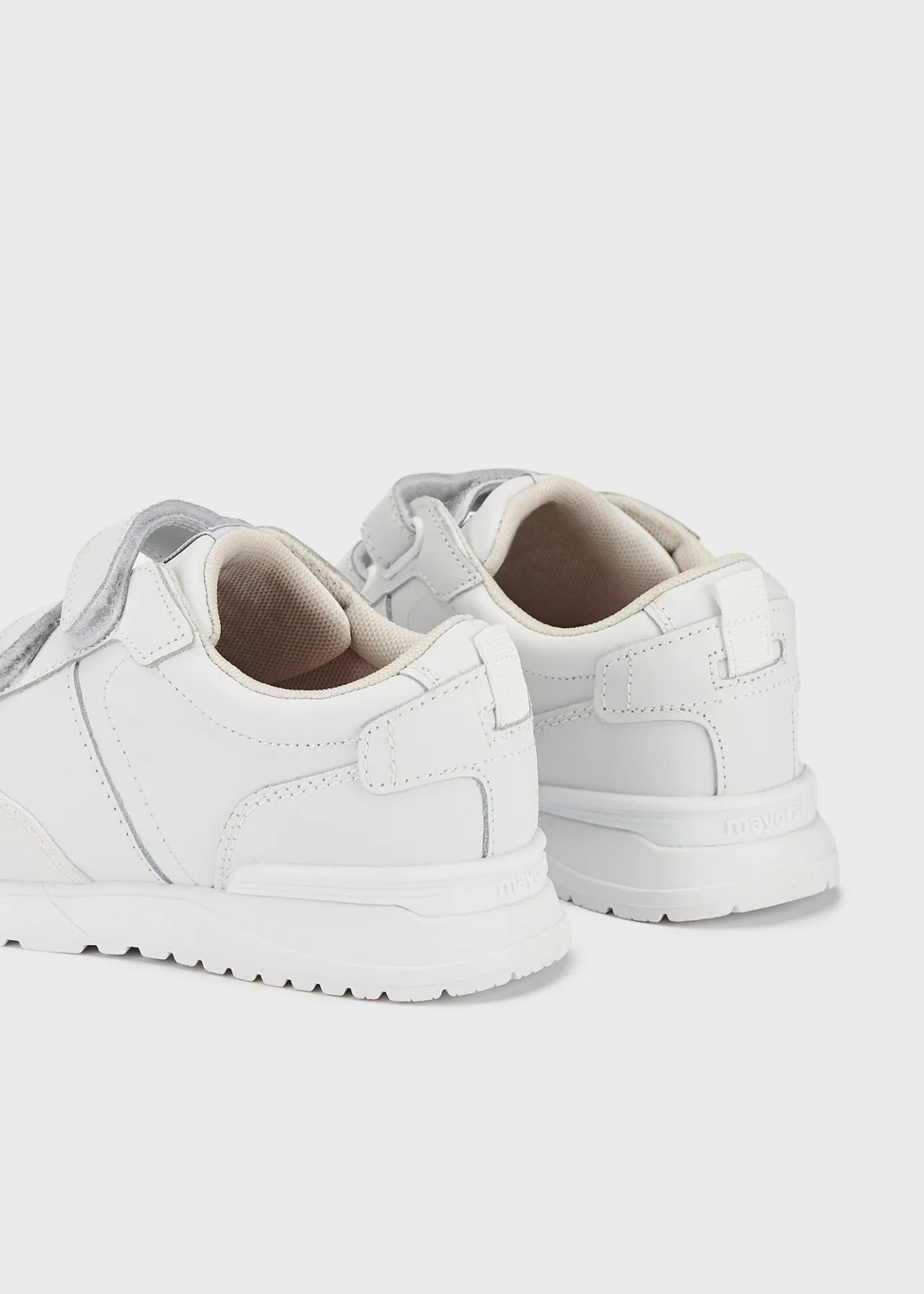 BOY Mayoral Velcro straps leather sneakers