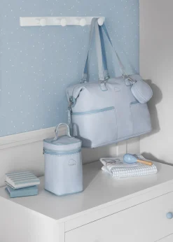Mayoral Waves Diaper Bag with Matching Pacifier Case