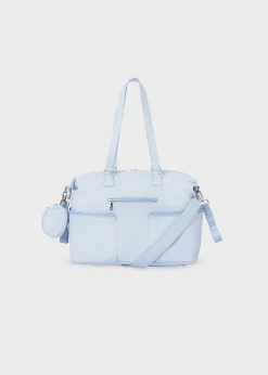 Mayoral Waves Diaper Bag with Matching Pacifier Case