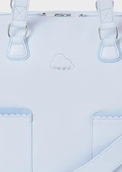Mayoral Waves Diaper Bag with Matching Pacifier Case